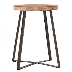 Príručný stolík s doskou z orechového dreva indhouse Tucson