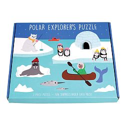 Puzzle s motívmi polárnej expedície Rex London
