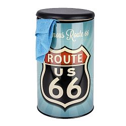 Retro kôš na špinavú bielizeň Wenko Route 66