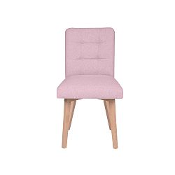Ružová stolička Micadoni Home Lucio