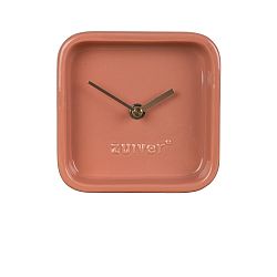 Ružové stolové hodiny Zuiver Cute
