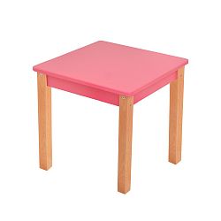 Ružový detský stolík Mobi furniture Mario