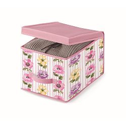 Ružový úložný box Cosatto Beauty, šírka 30 cm