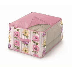 Ružový úložný box na prikrývky Cosatto Beauty, šírka 60 cm