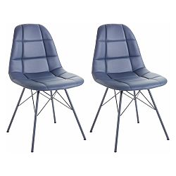 Sada 2 modrých stoličiek Støraa Sting