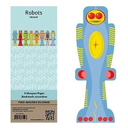 Sada záložiek Mon Petit Art Robots