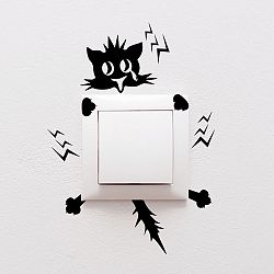 Samolepka Ambiance Plug Kitten Electro