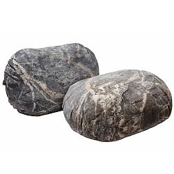 Sedák Merowings Stone, 100 × 80 cm