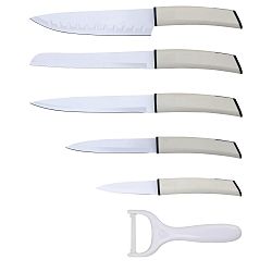 Set 5 nožov a škrabky Bergner Ultra