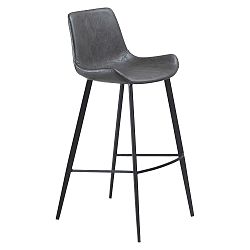 Sivá barová stolička DAN–FORM Hype