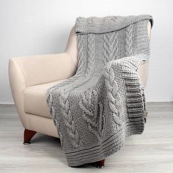 Sivá deka Teto, 170 × 130 cm