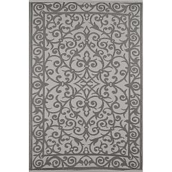 Sivo-béžový obojstranný vonkajší koberec Green Decore Mind, 120 × 180 cm