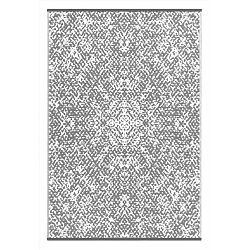 Sivo-biely obojstranný vonkajší koberec Green Decore Gatra, 120 × 180 cm