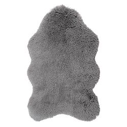 Sivý kožušinkový koberec Floorist Soft Bear, 70 × 105 cm