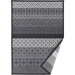 Sivý vzorovaný obojstranný koberec Narma Tidriku, 160 x 230 cm