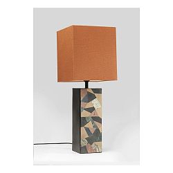 Stolová lampa s oranžovým tienidlom Kare Design 60ies