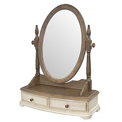 Stolové zrkadlo z dreva kaučukovníka Livin Hill Limena