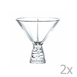 Súprava 2 pohárov na koktaily z krištáľového skla Nachtmann Punk, 230 ml