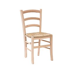 Svetlohnedá stolička z bukového dreva Biscottini Alis