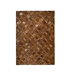 Svetlohnedý ručne vyrábaný koberec Dutchbone Bawang, 170 × 240 cm