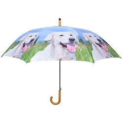 Svetlomodrý dáždnik so psíkmi Esschert Design