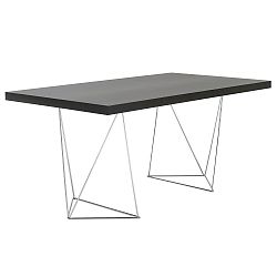 Tmavohnedý stôl TemaHome Multi, 180 cm