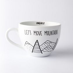 Veľký hrnček Let´s Move Mountains, 500 ml