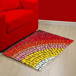Vinylový koberec Mozaic, 52 x 75 cm