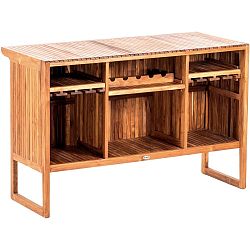 Záhradný barový stolík z teakového dreva Massive Home Real