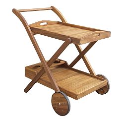Záhradný servírovací vozík z akáciového dreva ADDU Henderson