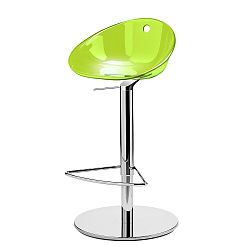 Zelená barová stolička Pedrali Gliss