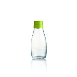 Zelená sklenená fľaša ReTap s doživotnou zárukou, 300 ml