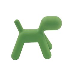 Zelená stolička Magis Puppy, dĺžka 43 cm