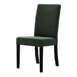 Zelená stolička s čiernymi nohami Ted Lapidus Maison Tonka