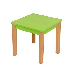 Zelený detský stolík Mobi furniture Mario