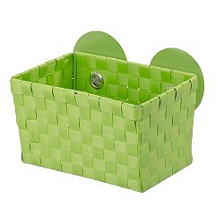 Zelený košík s prísavkou Wenko Fermo