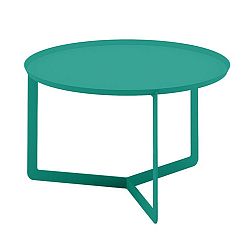 Zelený príručný stolík MEME Design Round, Ø 60 cm