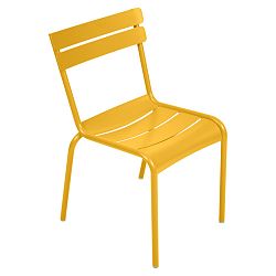 Žltá záhradná stolička Fermob Luxembourg