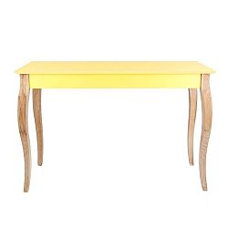 Žltý odkladací konzolový stolík Ragaba Dressing Table, 105 x 74 cm
