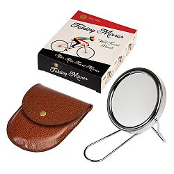 Zrkadlo na holenie s koženkovým puzdrom Rex London Le Bicycle
